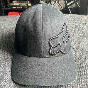 Fox Racing Flex 45 Flexfit Hat - Black L/XL